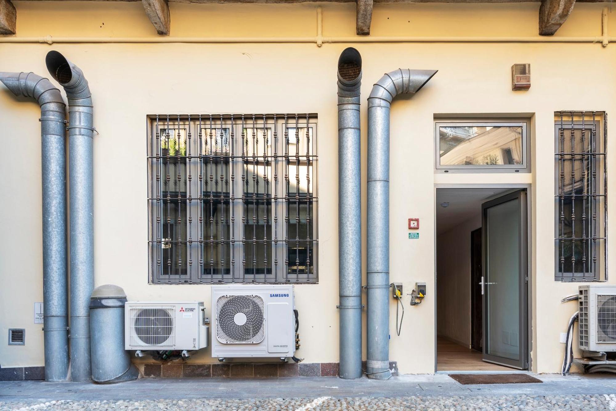 ミラノMiniloft Flexyrent - Aircon - Wifi - Brand Newアパートメント エクステリア 写真